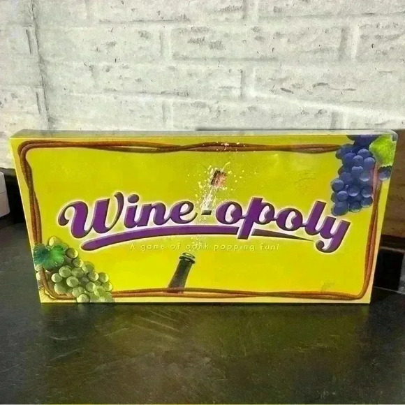 Wineopoly Wine-Opoly Monopoly Board Game NEW Factory Sealed USA Late for the Sky - Picture 1 of 7